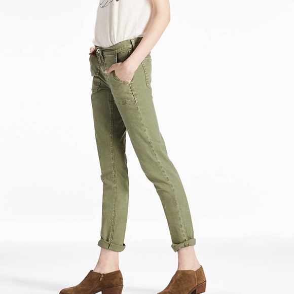 lucky brand boyfriend utility pants